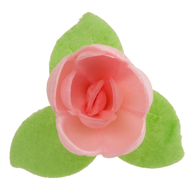 ROSA MINI DE OBLEA COROLA 3CM