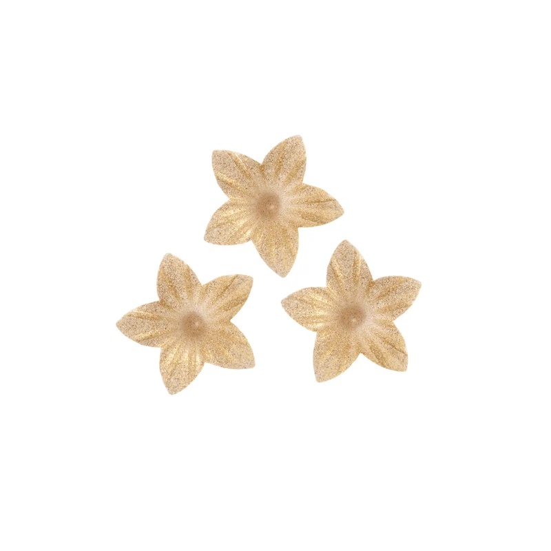 400 LILAS EN OBLEA ORO PERLADO 2 CM