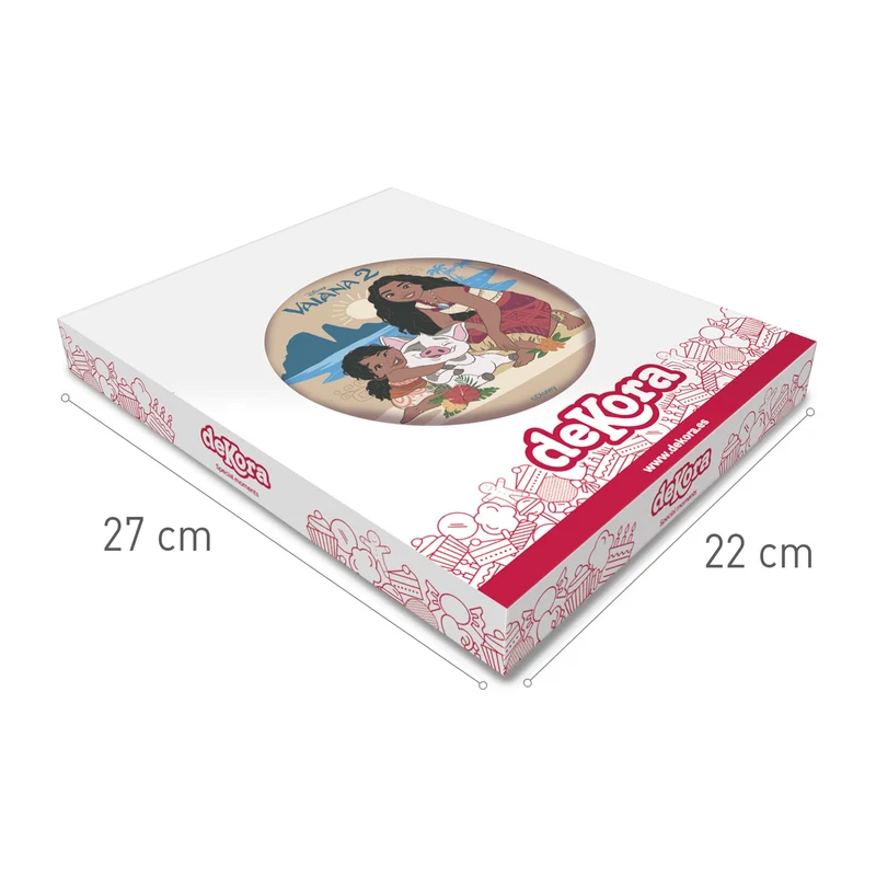DISCO OBLEA TARTA VAIANA2 20CM