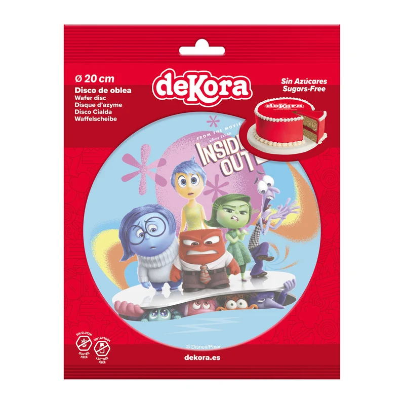 DISCO OBLEA TARTA INSIDE OUT 2 20CM
