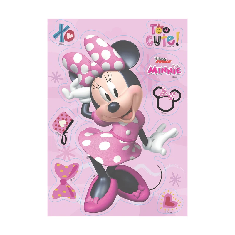 SILUETA OBLEA TARTA MINNIE MOUSE 14,8X21CM A5
