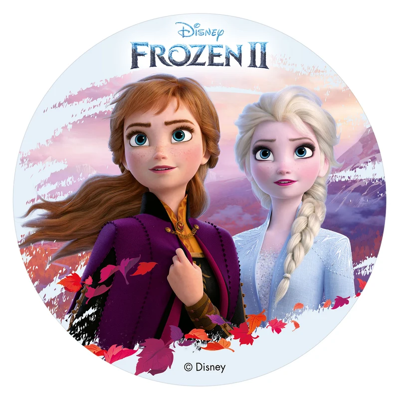 DISCO OBLEA TARTA FROZEN II 20CM