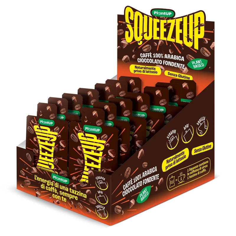 Box Squeezeup 36pz Caffè 100% arabica e Ciocc. Fondente