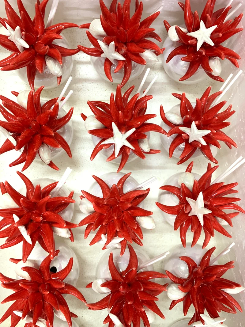 Profumatore ceramica anemone marino