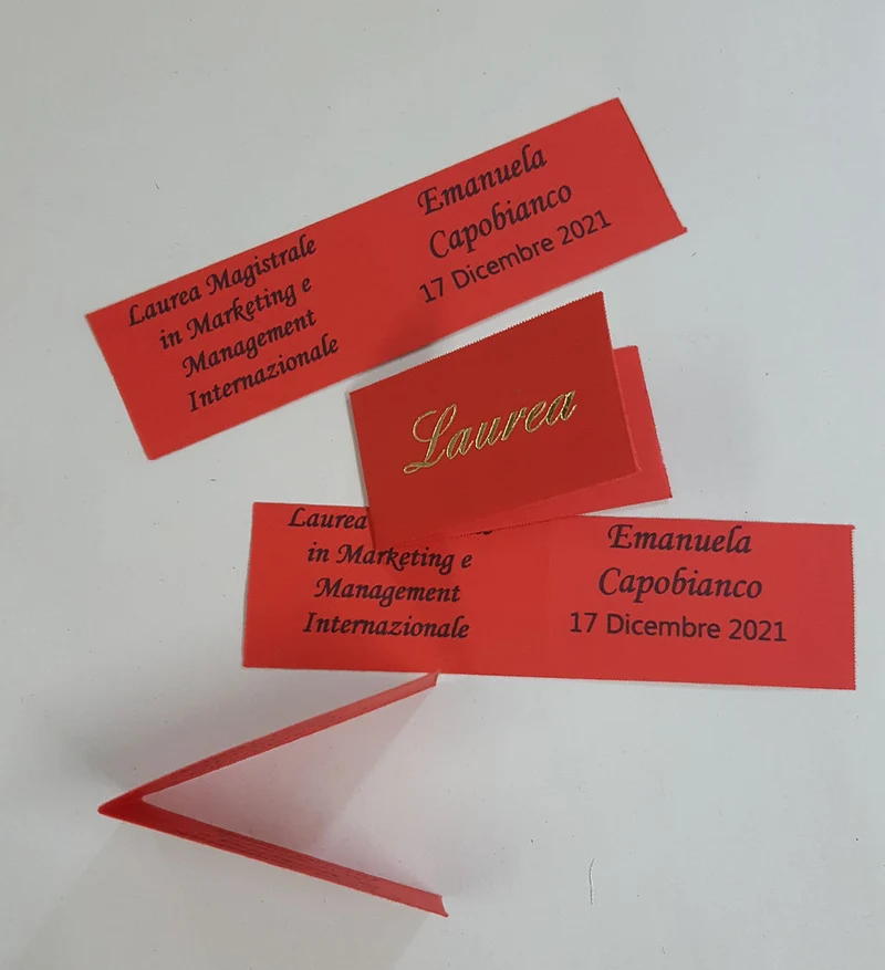 Bigliettini laurea stampati