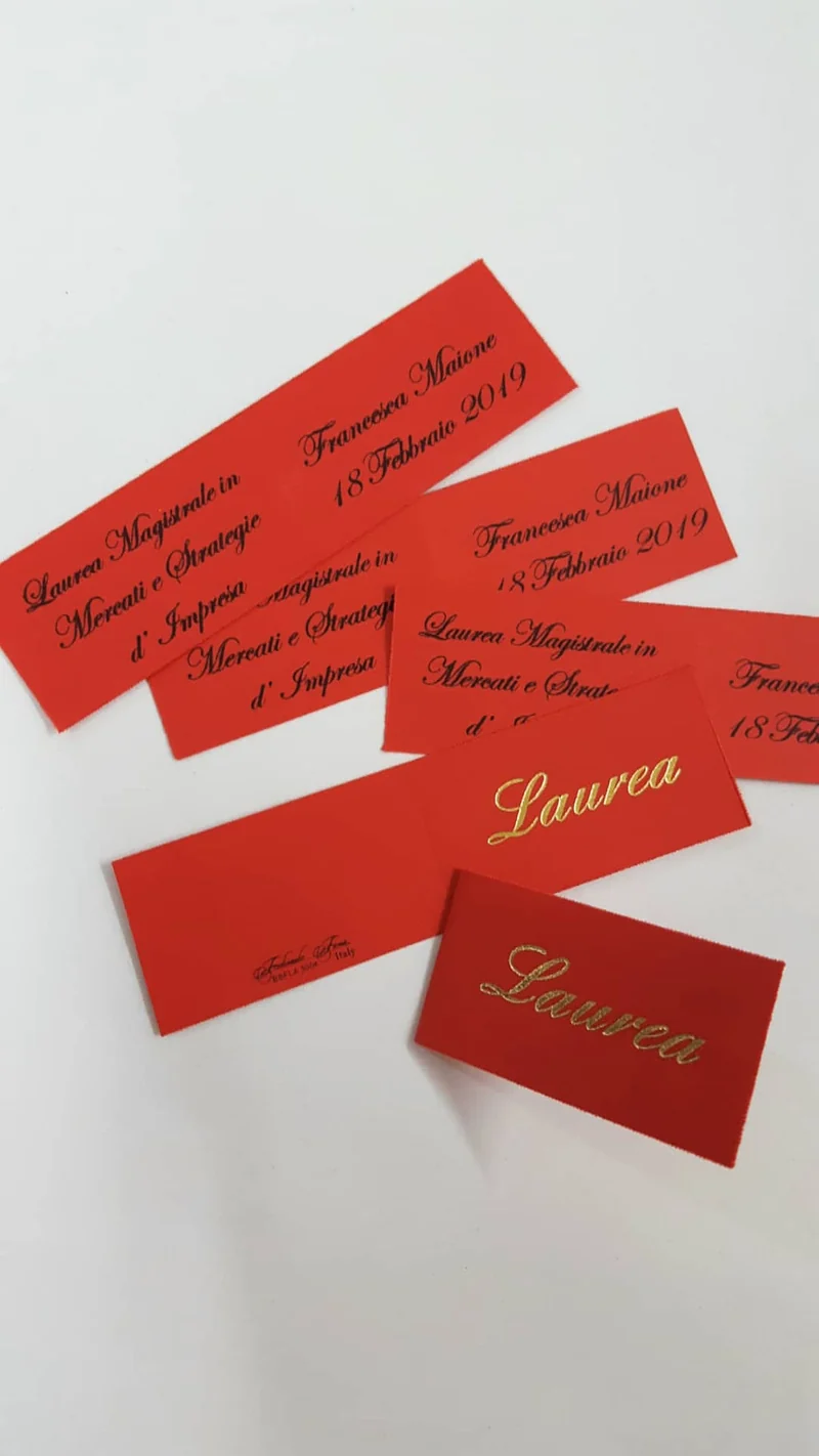 Bigliettini laurea stampati