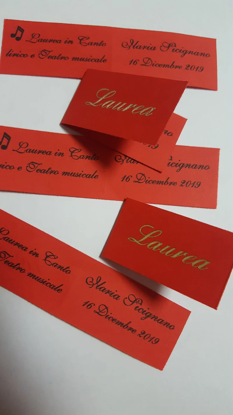 Bigliettini laurea stampati