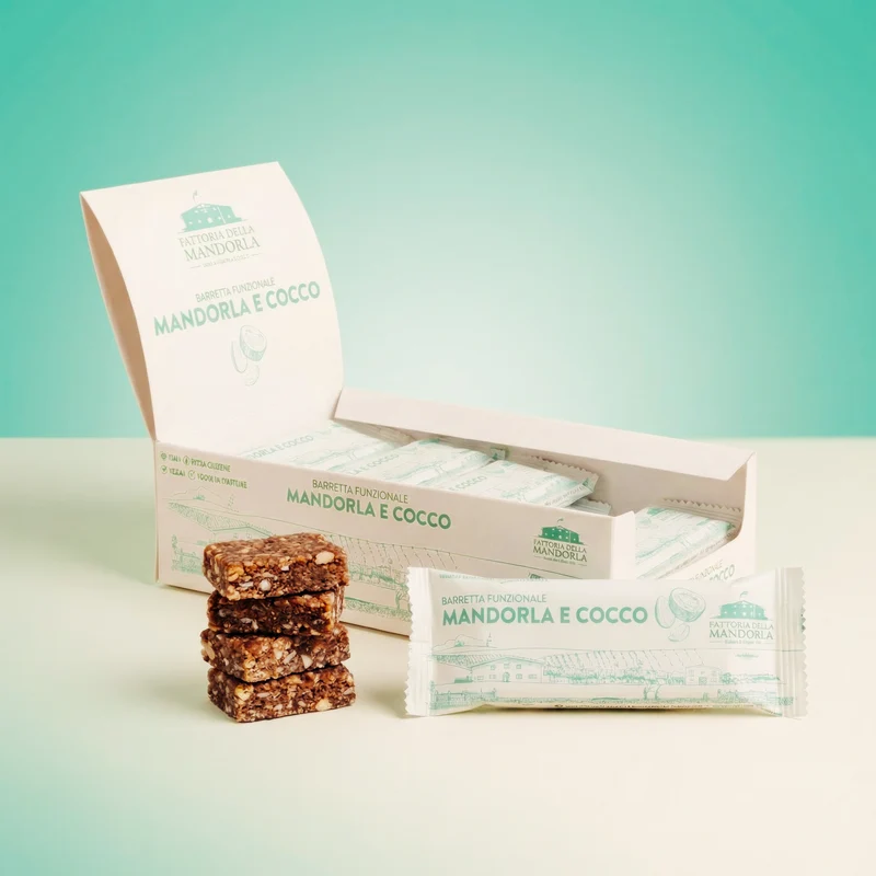 RAW BIO BAR - Mandorla e Cocco 48g