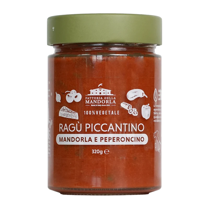 RAGÙ PICCANTINO - Mandorla e Peperoncino 310g