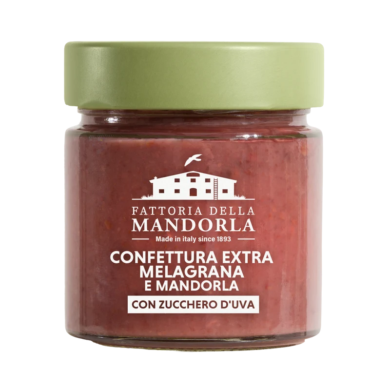 CONFETTURA EXTRA MELAGRANA E MANDORLA 240g-GAS
