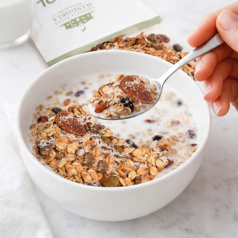 GRANOLA DATTERI E COCCO BIO - Busta gr. 400-GAS