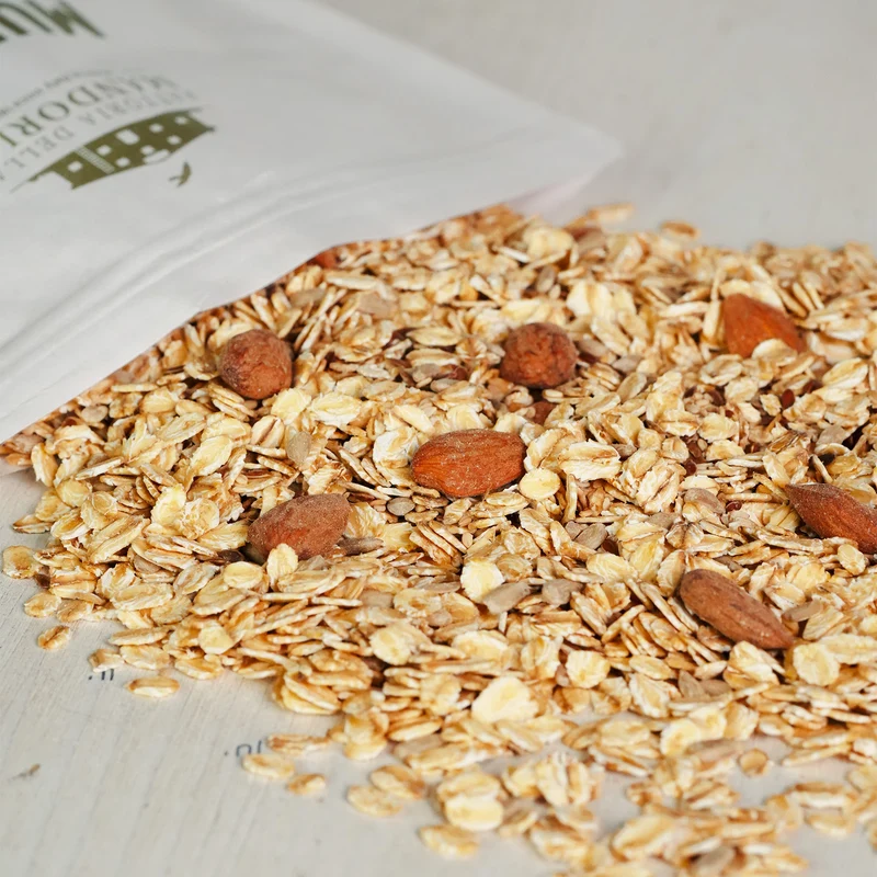 MUESLI MANDORLA E SEMI BIO - Busta gr. 400