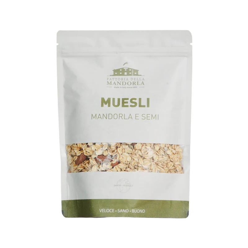 MUESLI MANDORLA E SEMI BIO - Busta gr. 400