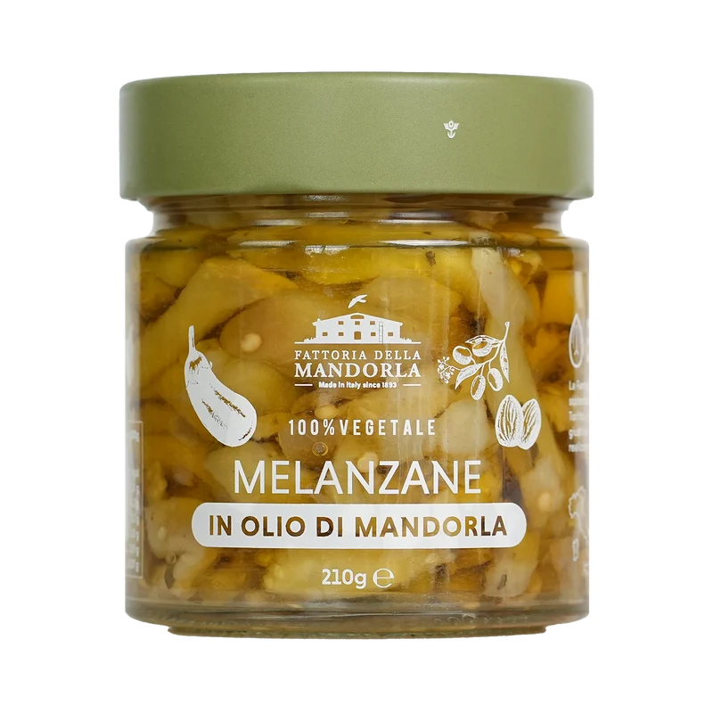 MELANZANE IN OLIO DI MANDORLA 210g