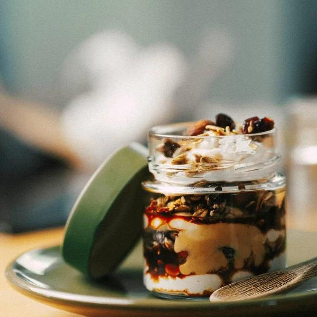 Box Almond Cheesecake 100% Vegetale - Home Made