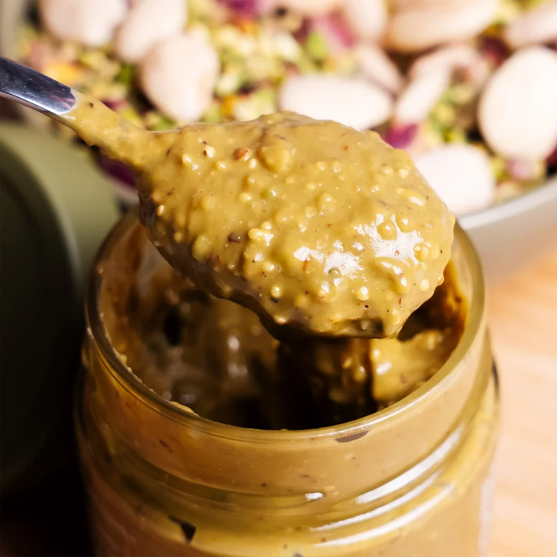 CREMA PISTACCHIO CRUNCHY-MANDORLA E PISTACCHIO 200g -GAS