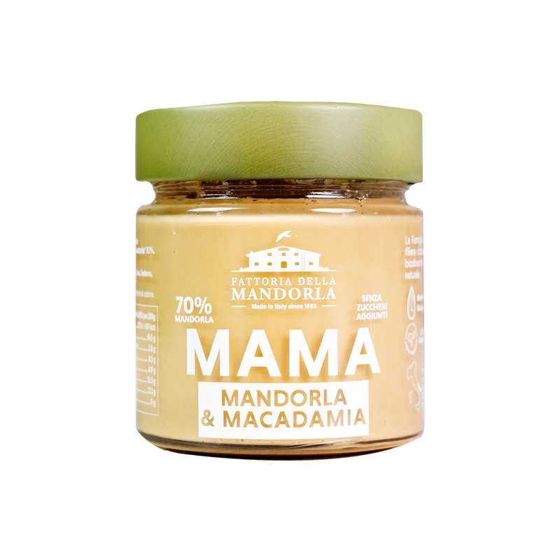 CREMA MAMA-MANDORLA E MACADAMIA 200g -GAS