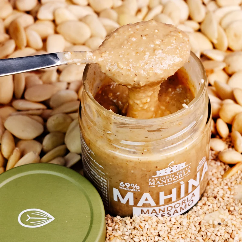 CREMA MAHÌNA-MANDORLA E SESAMO 200g -GAS