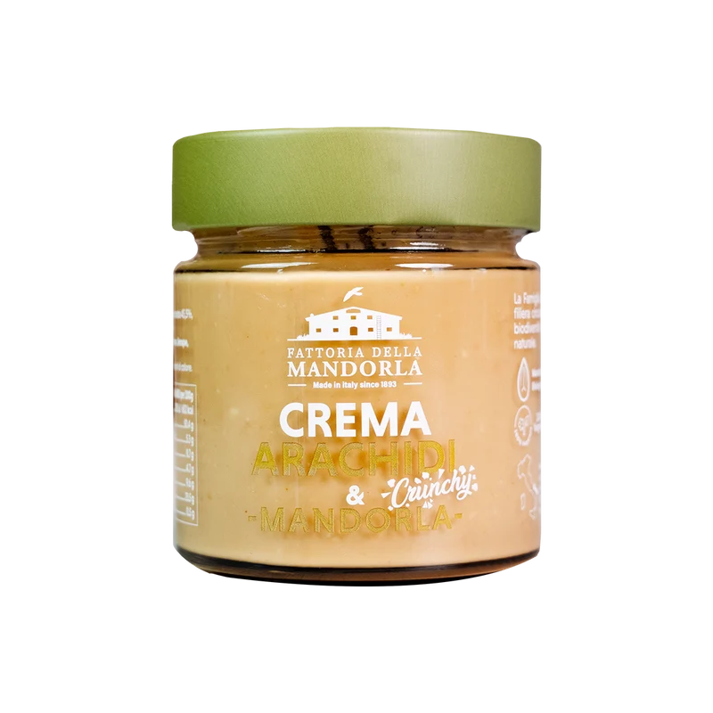 CREMA CRUNCHY-MANDORLA E ARACHIDI 200g-GAS
