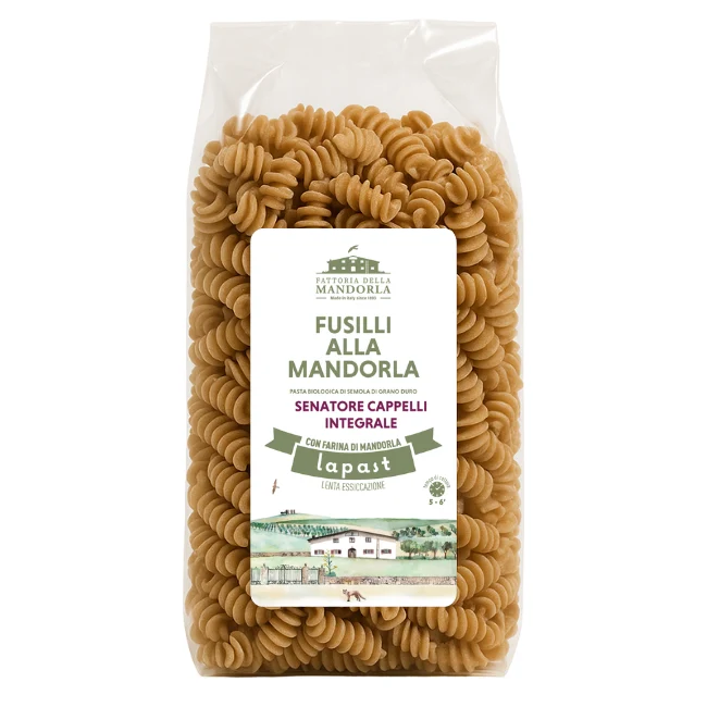 Fusilli Senatore Cappelli Integrale BIO e Mandorle BIO 500g-GAS