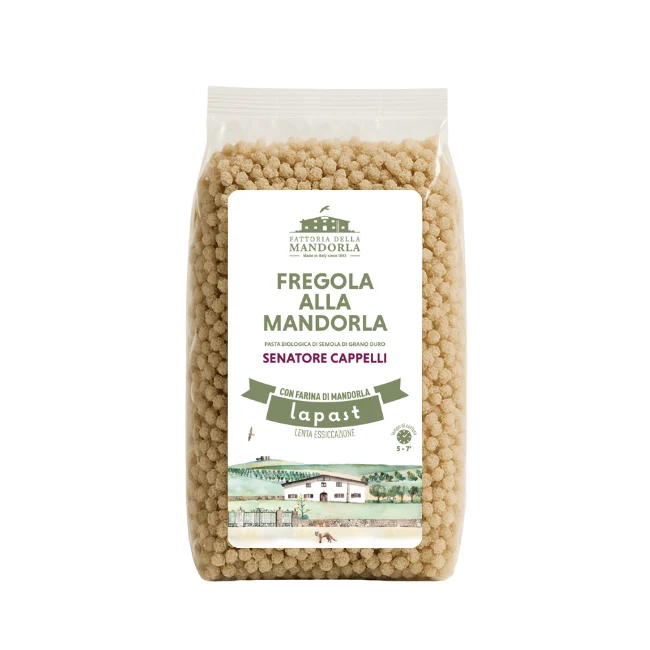 Fregola Senatore Cappelli BIO e Mandorle BIO 500g-GAS