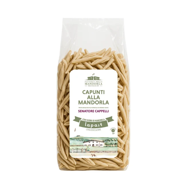 Capunti Senatore Cappelli e Mandorle BIO 500g