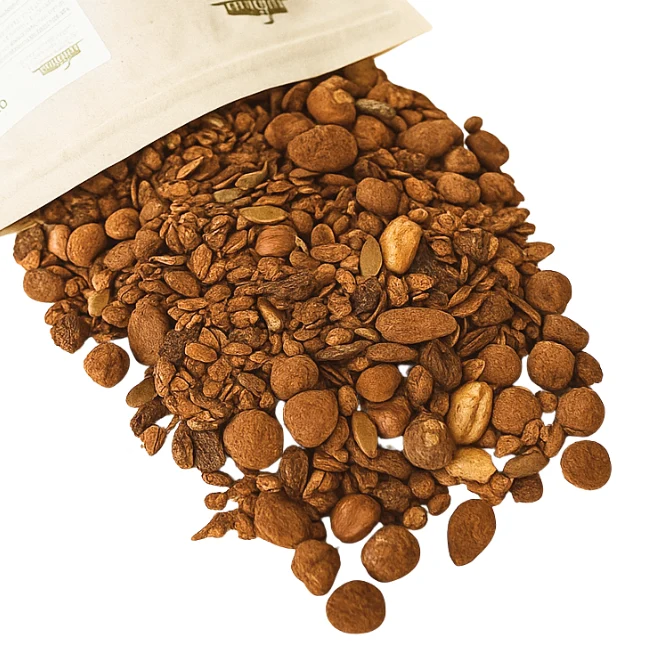 GRANOLA MANDORLA, CACAO E NOCCIOLA BIO - Busta gr. 400- GAS