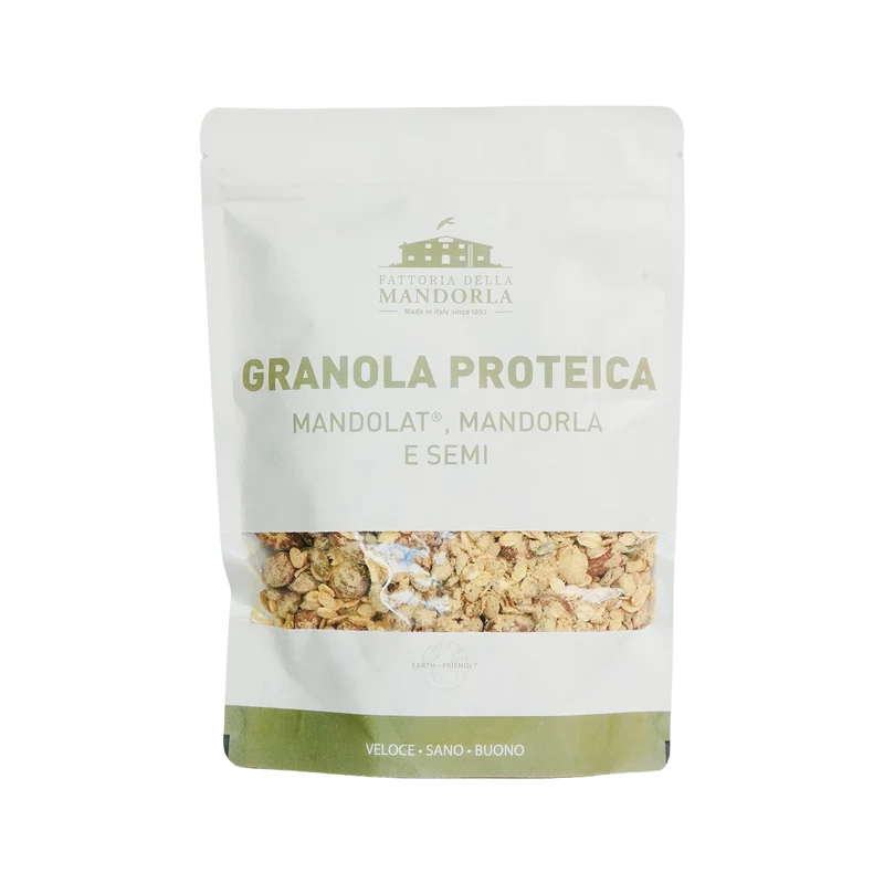 GRANOLA PROTEICA FATTORIA BIO - Busta gr. 400