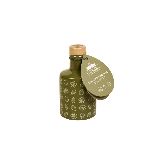 Olio di Mandorla Bio-100% Puro in Ceramica