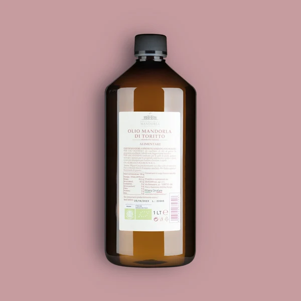 Olio di Mandorla Bio-100% Puro
