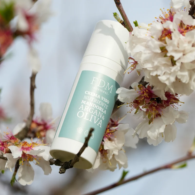 Crema Viso Nutriente, Mandorla Argan E Oliva - 50 ml