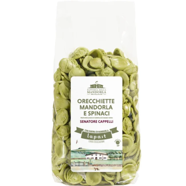 Orecchiette Mandorla e Spinaci Bio 500 g