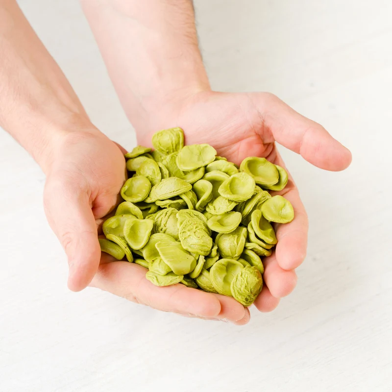 Orecchiette Mandorla e Spinaci Bio 500 g