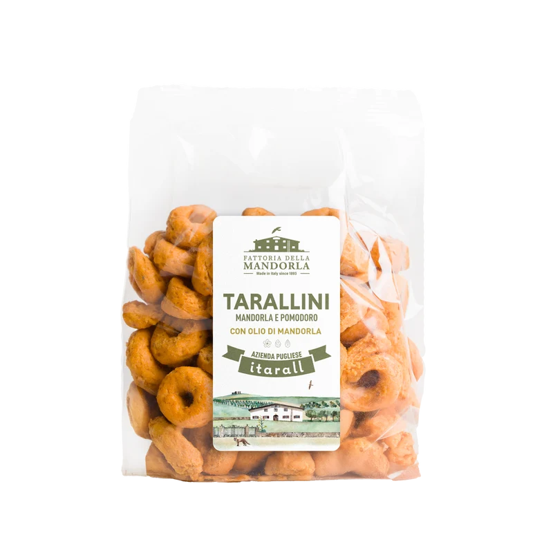 Tarallini mandorla e pomodoro