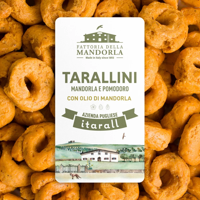 Tarallini mandorla e pomodoro