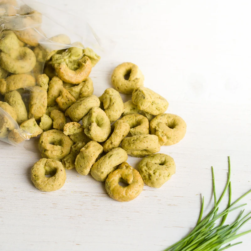 Tarallini mandorla ed erba cipollina-GAS