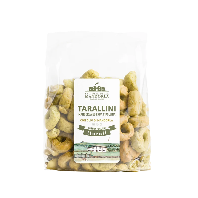 Tarallini mandorla ed erba cipollina-GAS