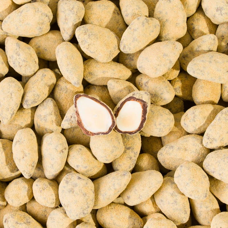 Mandorla Ricoperta- Cioccolato e Zenzero