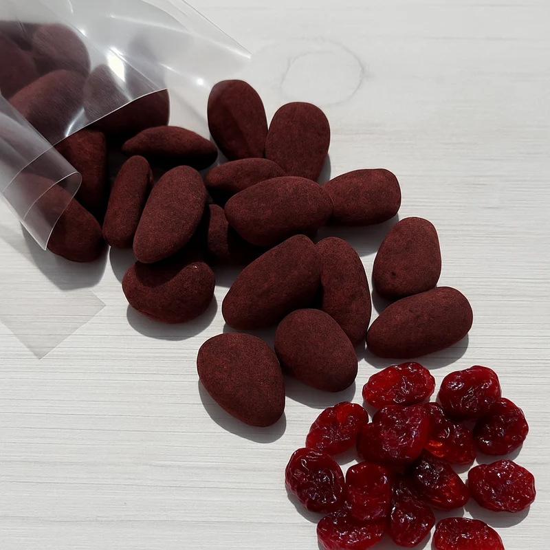 Mandorla Ricoperta- Cioccolato e Mirtilli Rossi - GAS