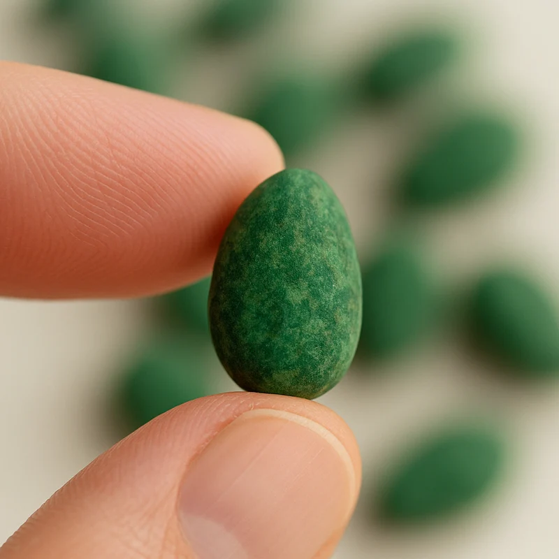 Mandorla Ricoperta- Cioccolato e Spirulina - GAS