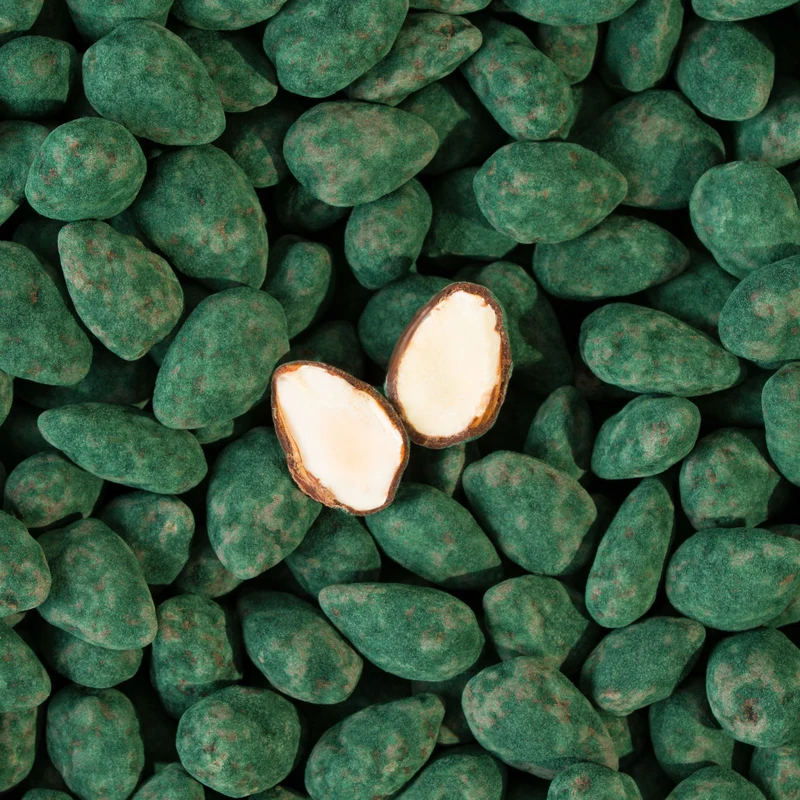 Mandorla Ricoperta- Cioccolato e Spirulina - GAS
