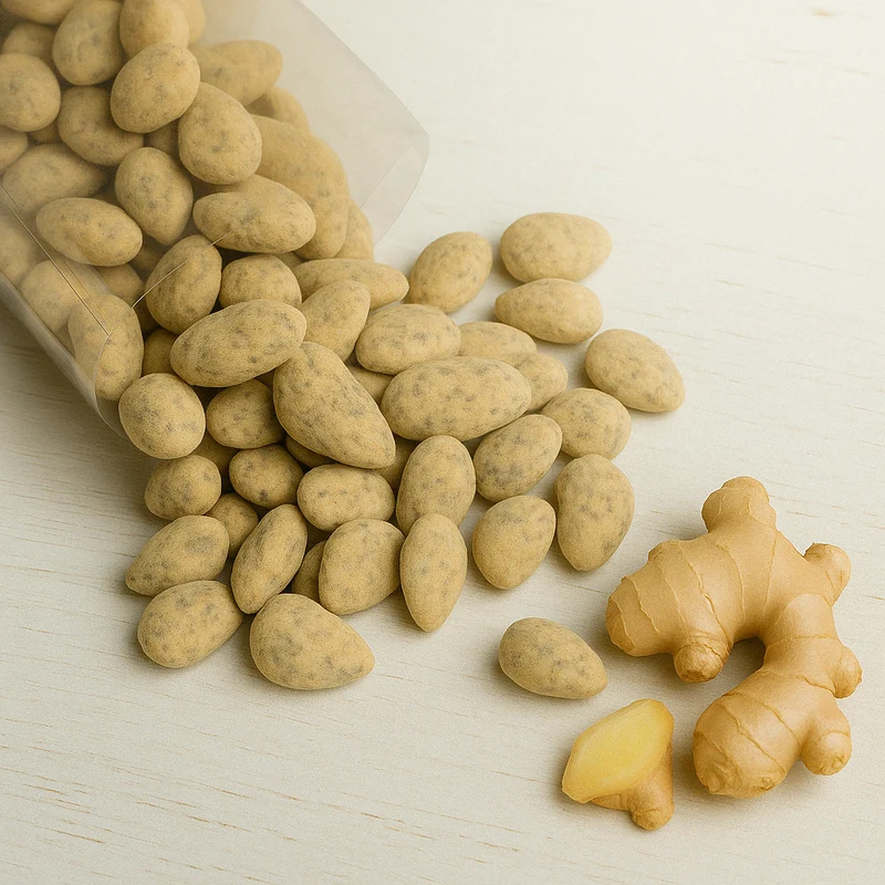 Mandorla Ricoperta- Cioccolato e Zenzero - GAS