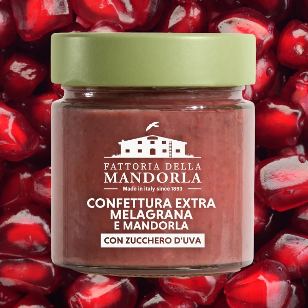 CONFETTURA EXTRA MELAGRANA E MANDORLA 240g - GAS