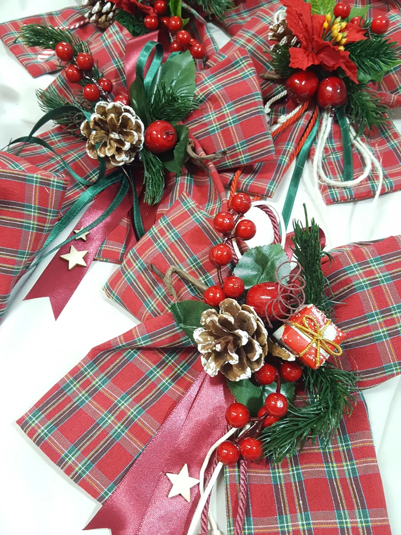 Fiocco 20cm decorato