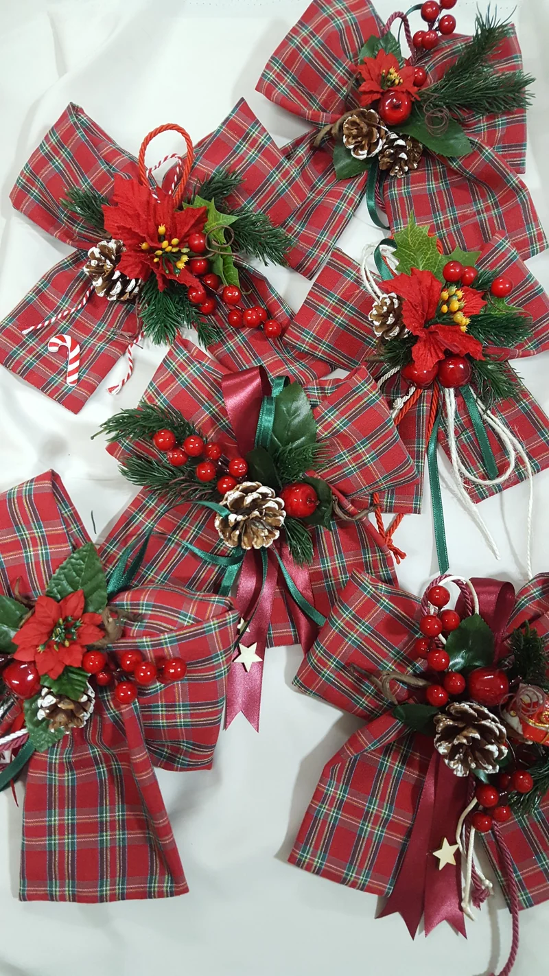 Fiocco 20cm decorato