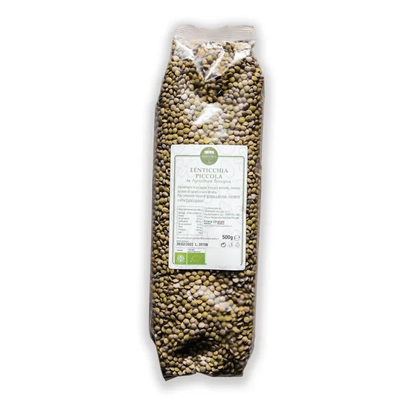 Lenticchia piccola Verde - Busta gr. 500-GAS