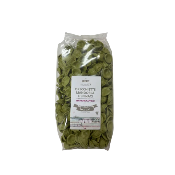 Orecchiette Mandorla e Spinaci Bio 500 g-GAS