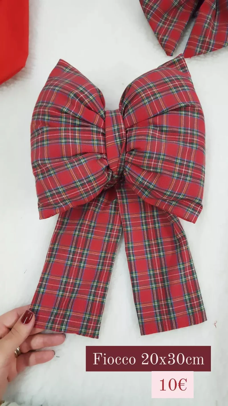 Fiocco sartoriale imbottito (vari colori)