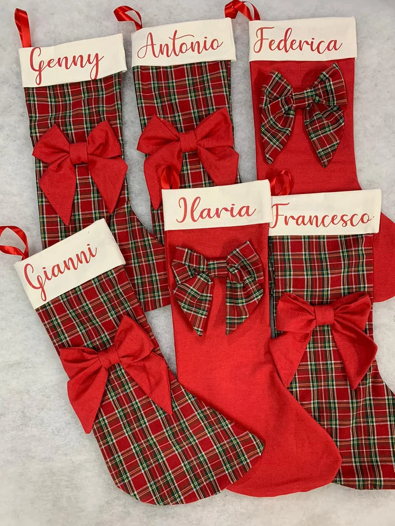 Calza della befana personalizzata