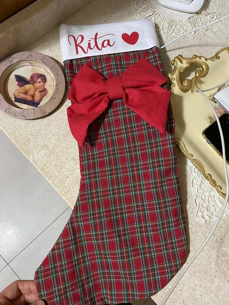 Calza della befana personalizzata